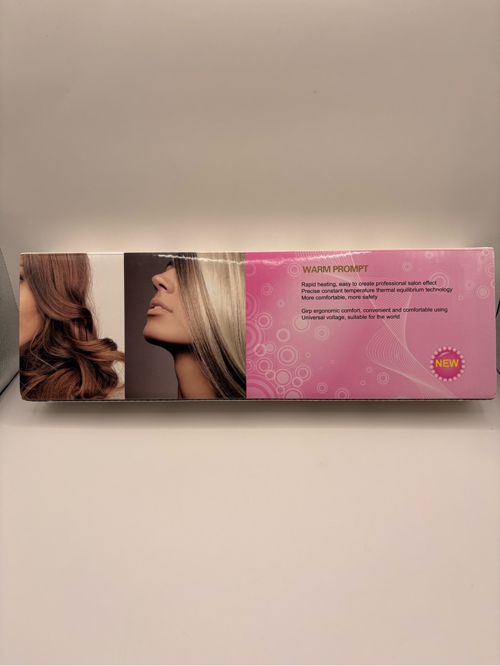 Pink Hair Styling Tool - Professional Women’s Flat Iron